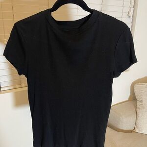 a new day Black Short Sleeve Tee